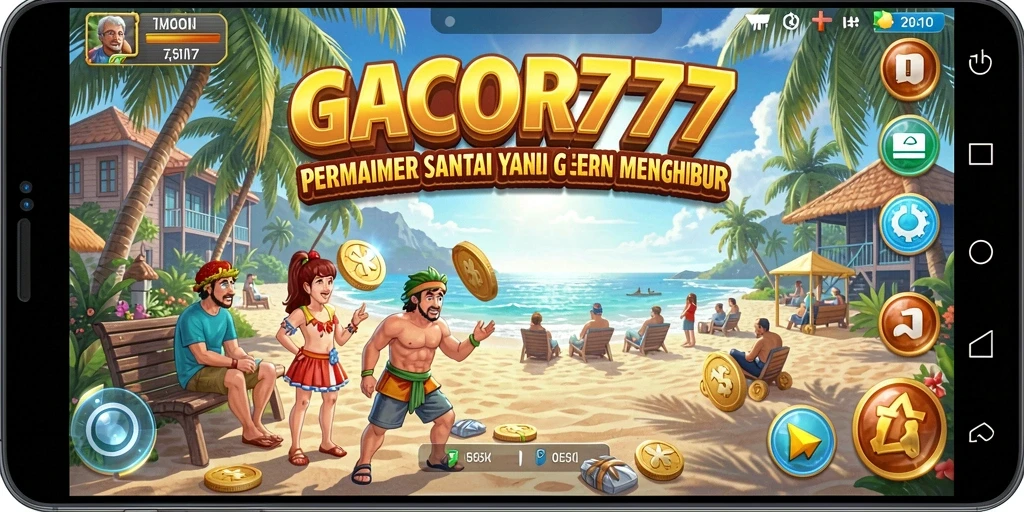 Tampilan gameplay GACOR777 yang menarik dan penuh warna.