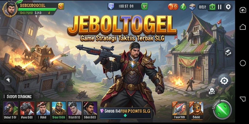 Tampilan menyeramkan dari gameplay strategi di JEBOLTOGEL.