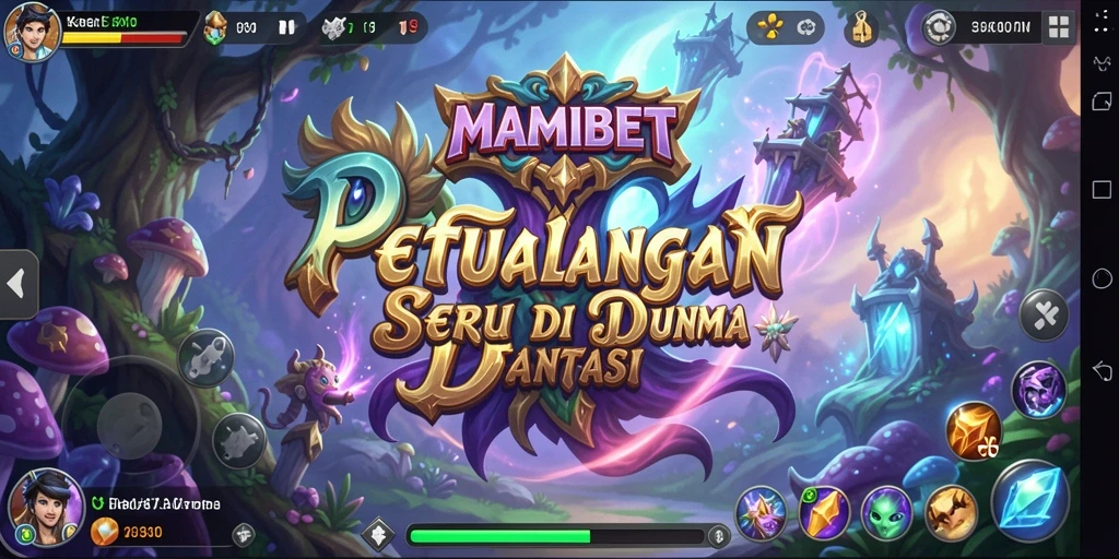 Screenshot gameplay MAMIBET menampilkan aksi seru dalam petualangan fantasi.
