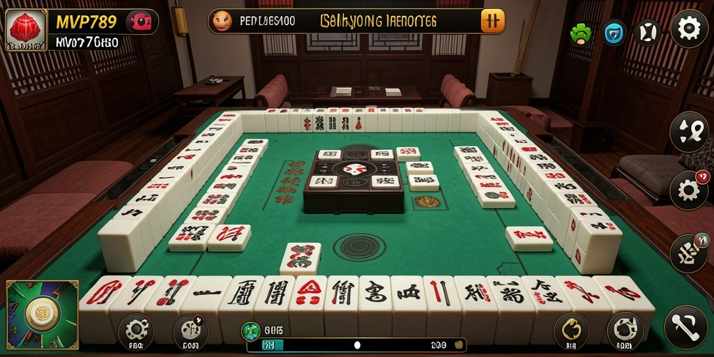 Tampilan gameplay seru dari permainan Mahjong di MVP789.