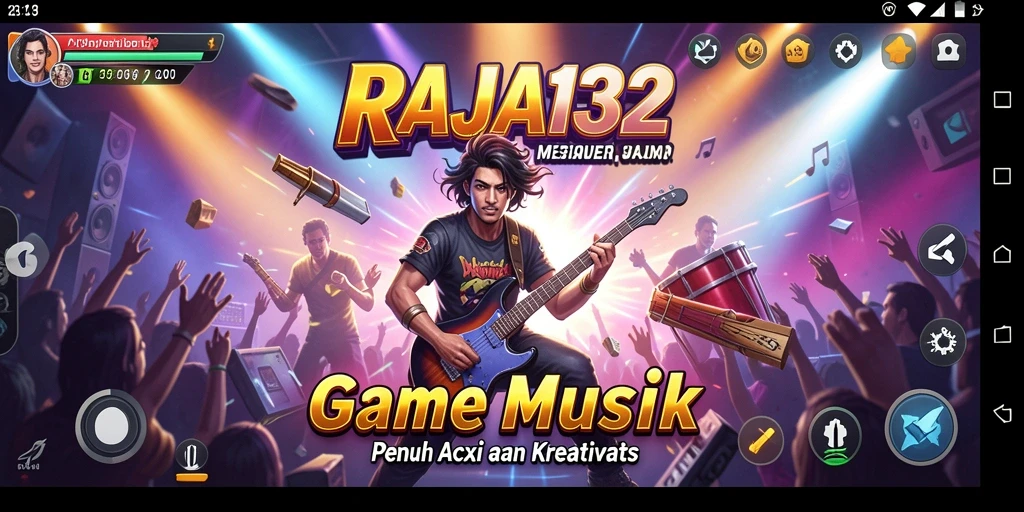 Tampilan gameplay RAJA132 yang menarik dan interaktif.
