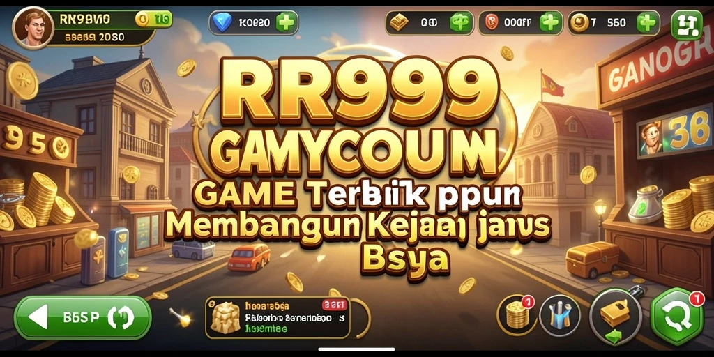 Tampilan gameplay RR999 yang menarik dengan fitur Tycoon yang mengasyikkan.