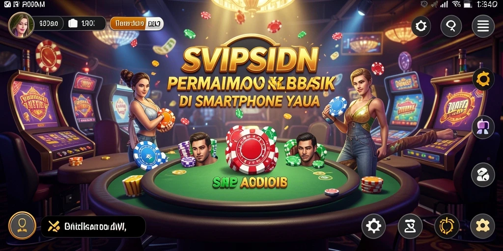 Tampilan menarik dan seru dari gameplay Kasino SVIPSIDN.