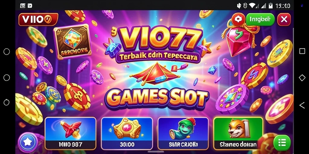 Screenshot VIO77 menampilkan gameplay Slot yang menarik dan mengasyikkan.